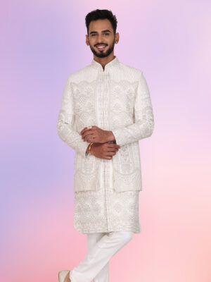 Vestirio Men's Designer Sherwani